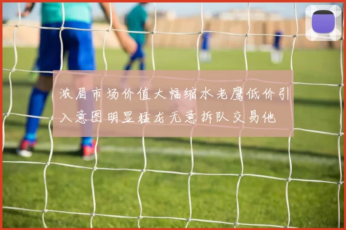 浓眉市场价值大幅缩水老鹰低价引入意图明显猛龙无意拆队交易他